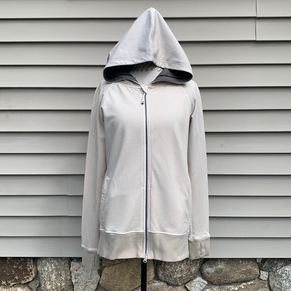 LULULEMON Rollin' With My Omies Hoodie - Telemark Print Angel Wing Mojave Tan - Picture 2 of 16